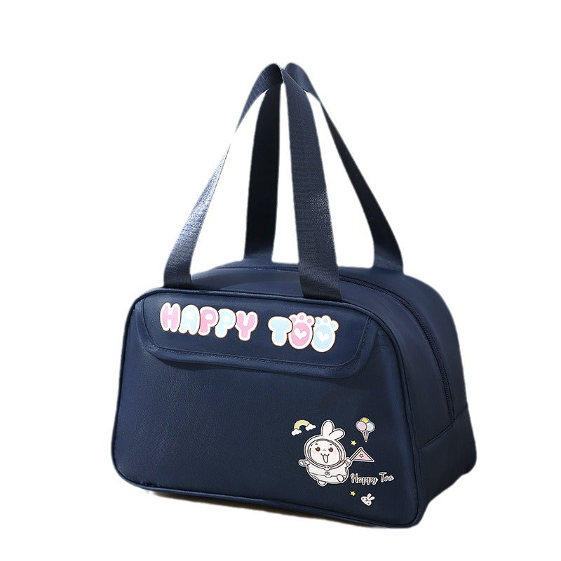 Insulated Lunch Tote with Cute Character Design Bowlift