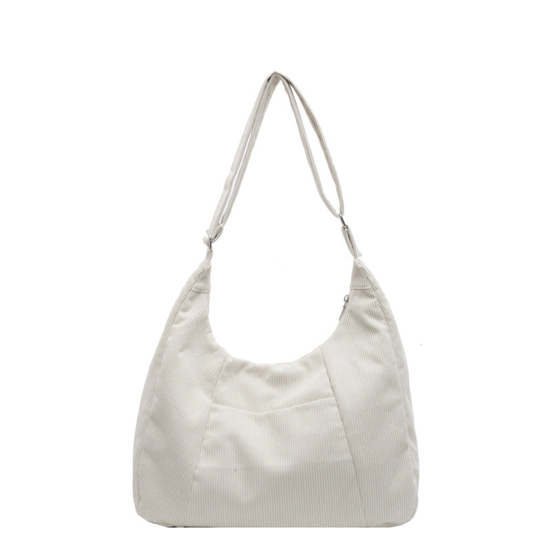 Textured Shoulder Bag Bowlift