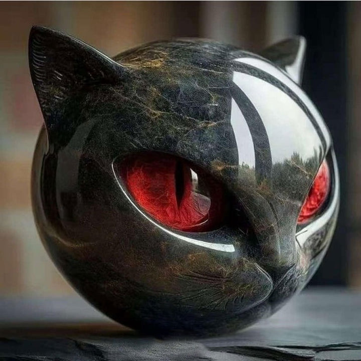 Decorative Cat Figurine Bowlift