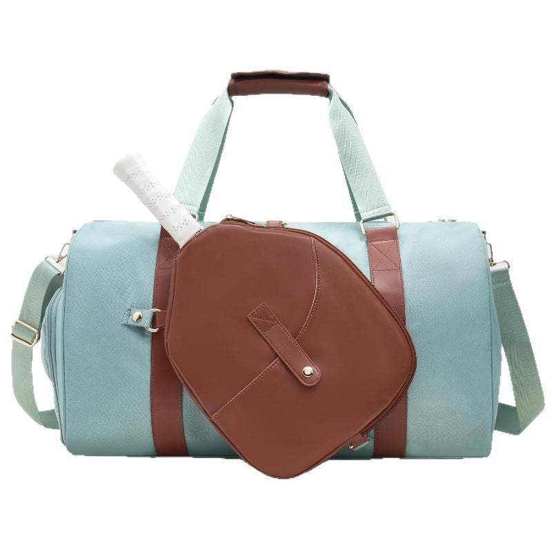 Compact Sports Duffle Bag with Padded Shoulder Strap Bowlift
