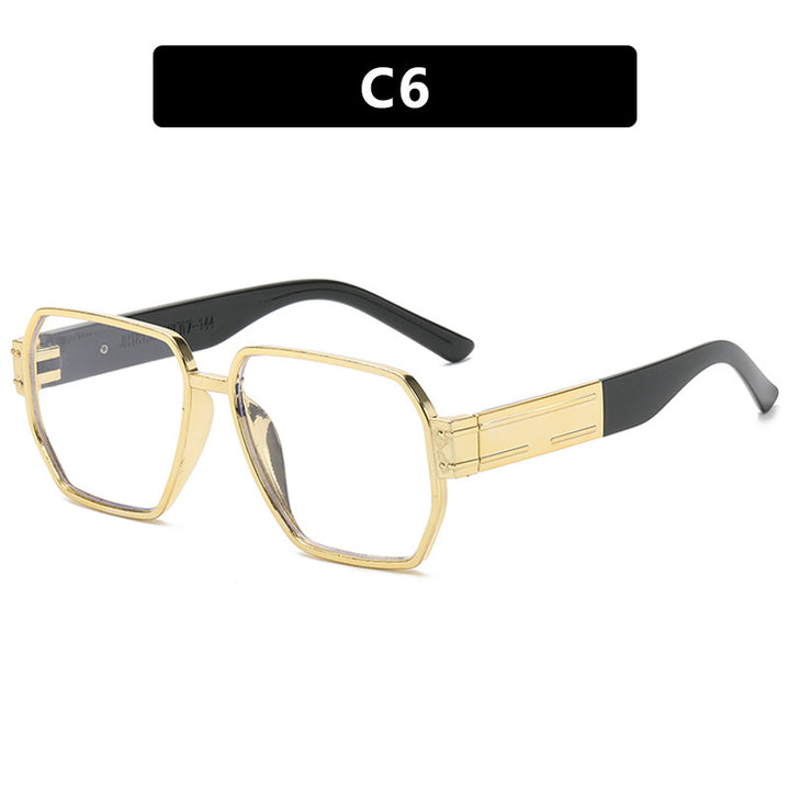 Ladies elegant sunglasses with striking geometric frame Bowlift