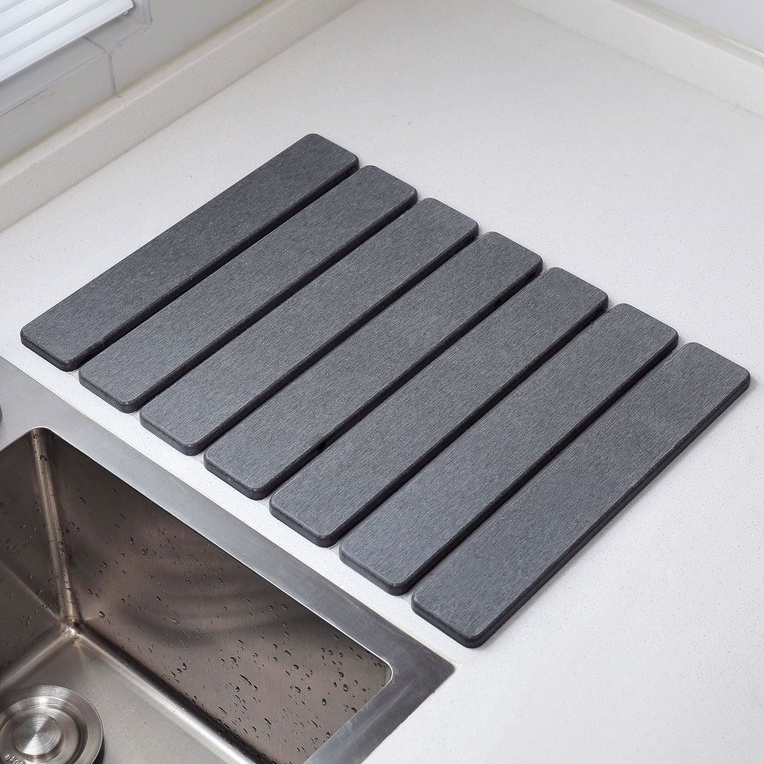 Kitchen Dish Drying Rack Mat Bowlift