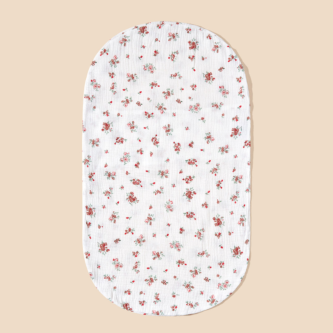 Cotton Muslin Crib Mattress Protector Bowlift