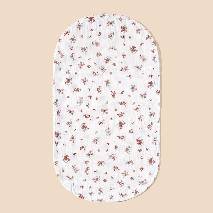 Cotton Muslin Crib Mattress Protector Bowlift