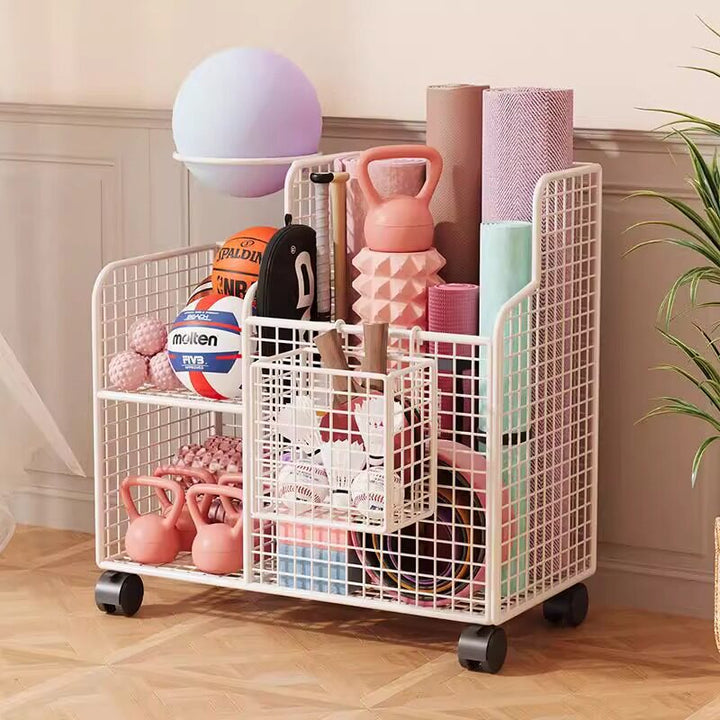 Multi-Tiered Fitness Equipment Organizer Bowlift