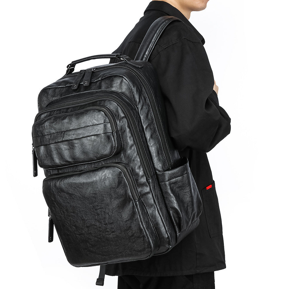 Structured multifunctional laptop backpack Bowlift