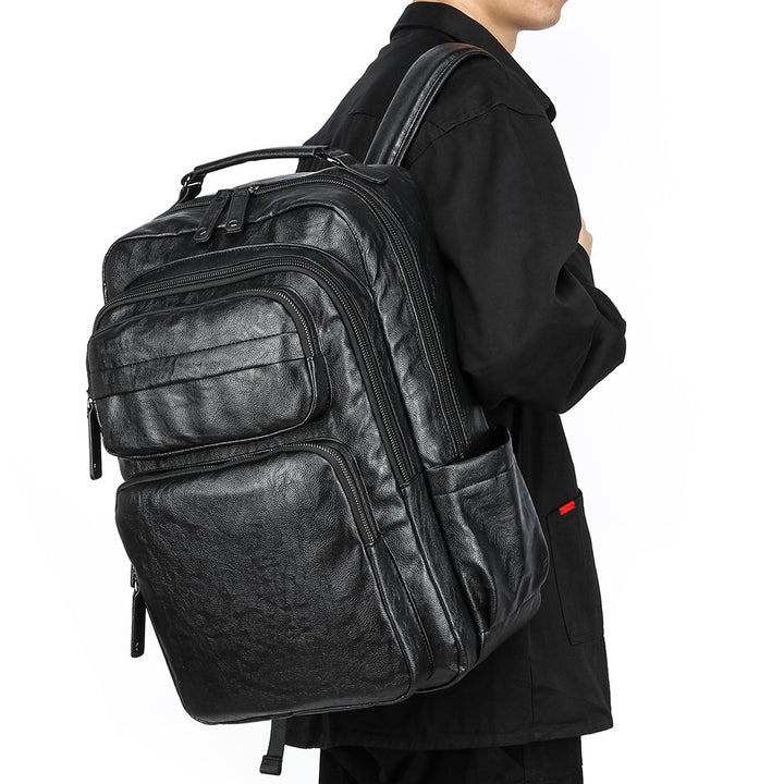 Structured multifunctional laptop backpack Bowlift