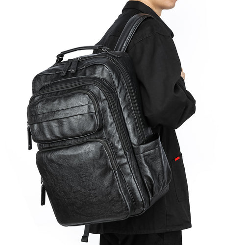 Structured multifunctional laptop backpack Bowlift