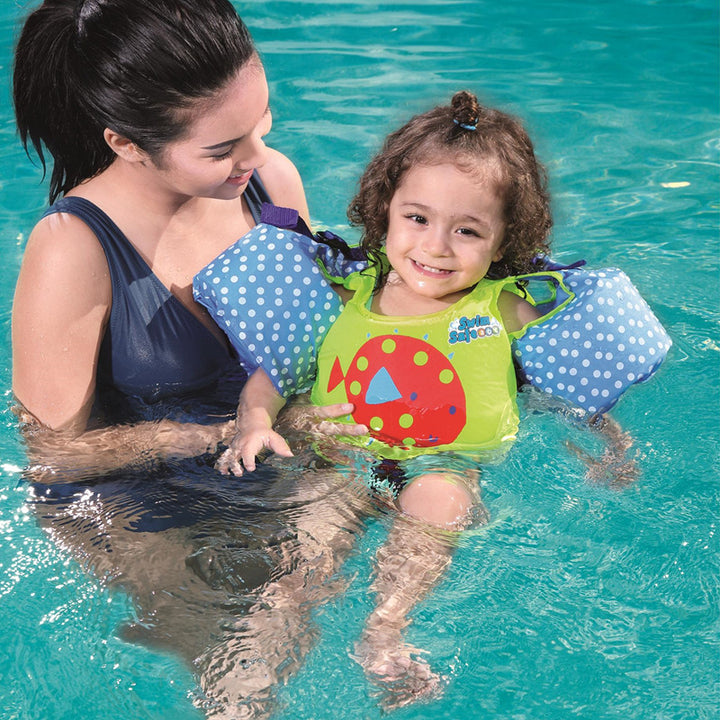 Ladies swimming aid with colorful buoyancy bodies Bowlift