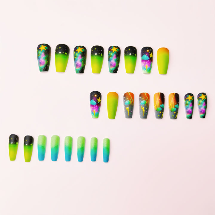 Cosmic Adventure Nail Art Bowlift