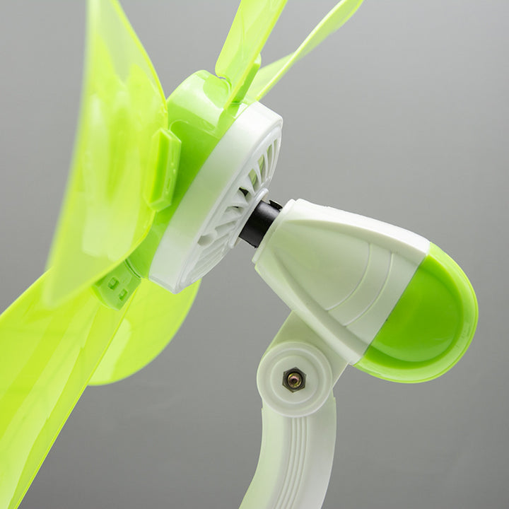 Creative Leaf-Shaped Desk Fan Bowlift