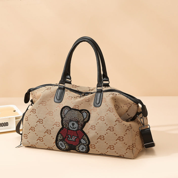 Trendy Iconic Bear Duffle Bag