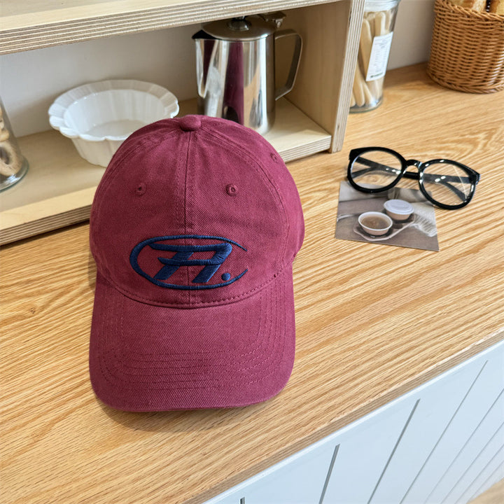 Men's Classic Embroidered Adjustable Baseball Cap Bowlift