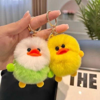 Plush Duck Keychain Bowlift