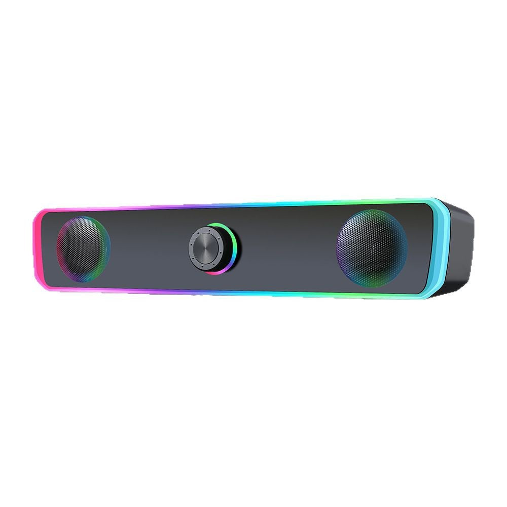 Wireless Multimedia Gaming Soundbar with RGB Light Effects Bowlift