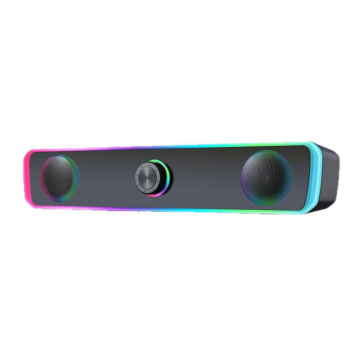 Wireless Multimedia Gaming Soundbar with RGB Light Effects Bowlift