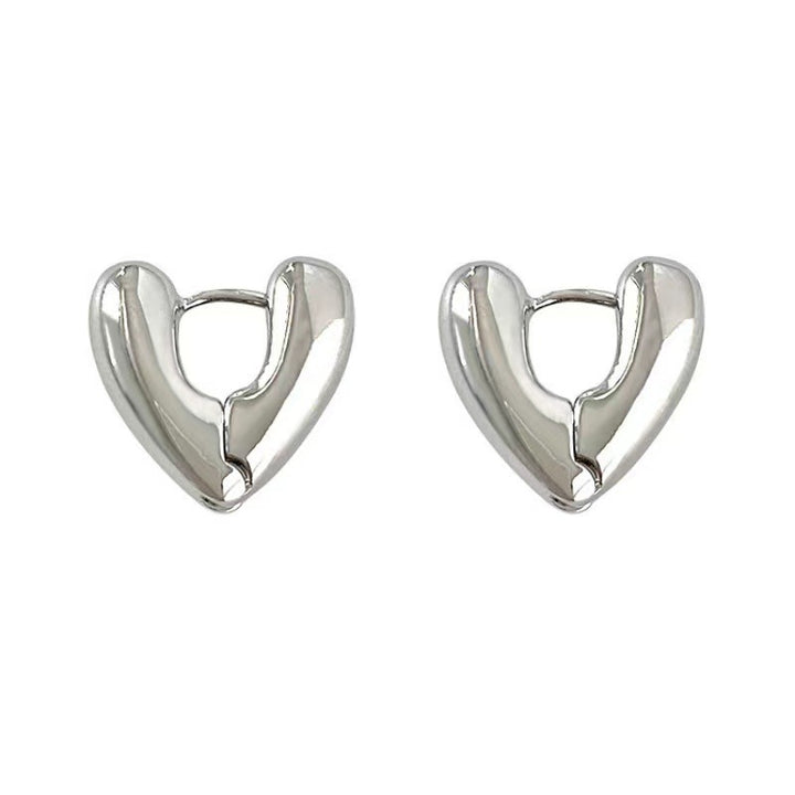 Heart-shaped earrings Bowlift