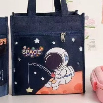 Space-Themed Insulated Lunch Carrier Bowlift