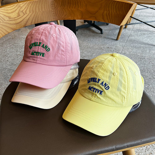 Women's Embroidered Active Lifestyle Baseball Cap Bowlift
