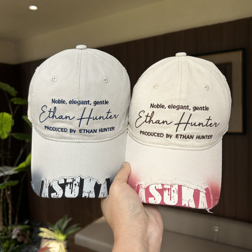 Men's Casual Vintage Embroidered Cap Bowlift