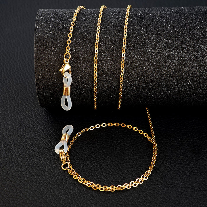 Sleek Minimalist Chain Eyewear Holder Bowlift