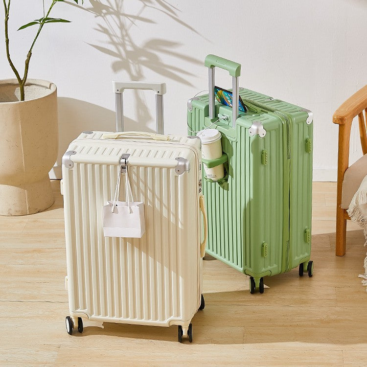 Sleek Compact Hard-Shell Carry-On Suitcase Bowlift