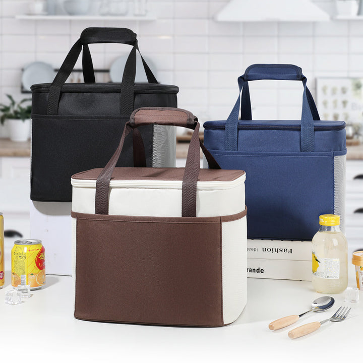 Multifunctional cooler bag with extra insulated construction Bowlift