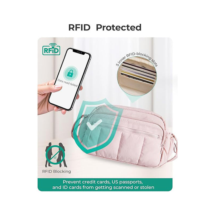 Practical crossbody bag with multifunctional compartment division Bowlift