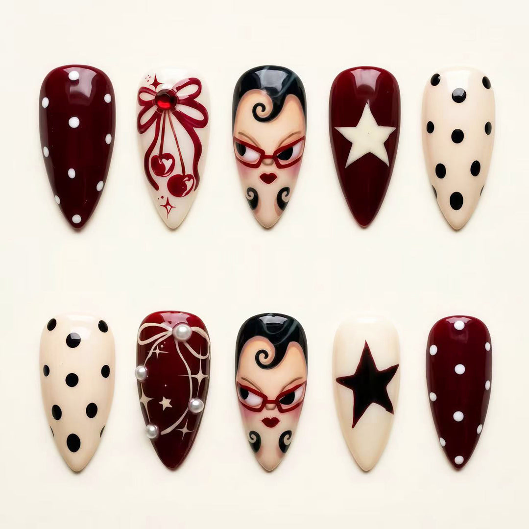Creative Press-On Nail Art Set 1790746069