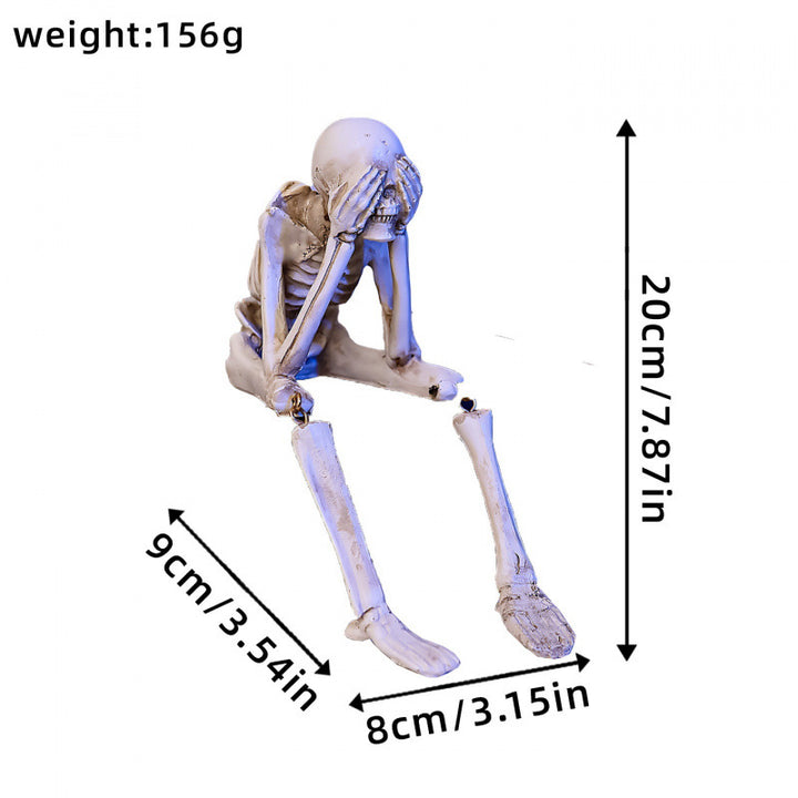 Decorative Skeleton Figure Bowlift