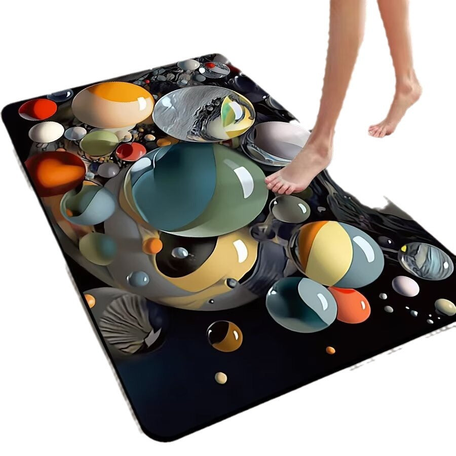 Decorative Non-Slip Bath Mat Bowlift