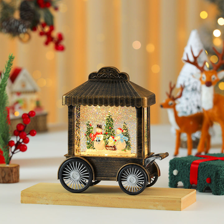 Decorative Christmas Lantern with Musical Feature Bowlift