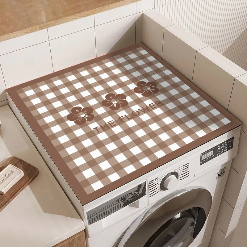 Decorative Laundry Top Mat Bowlift