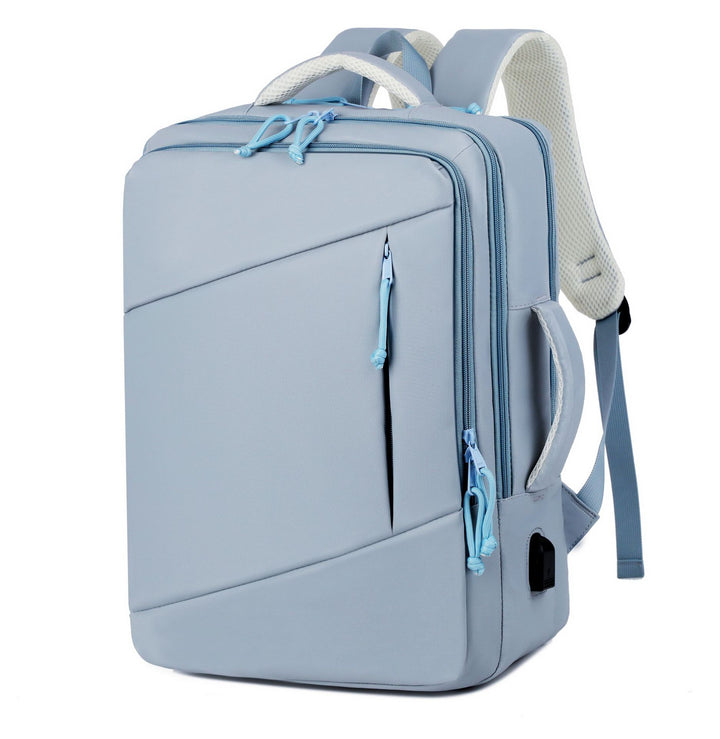 Functional travel backpack with separate laptop compartment and ergonomic design Bowlift