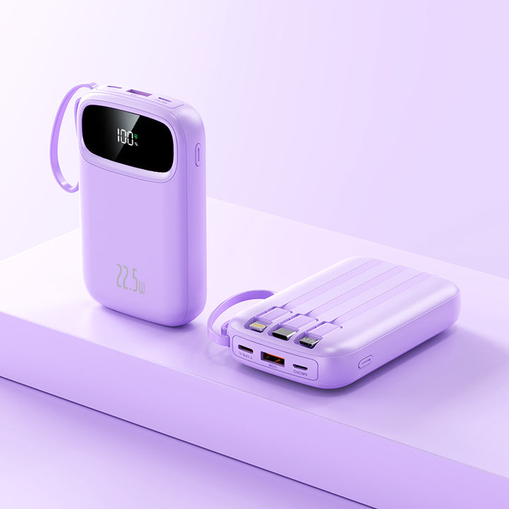 Portable power bank with LED display Bowlift