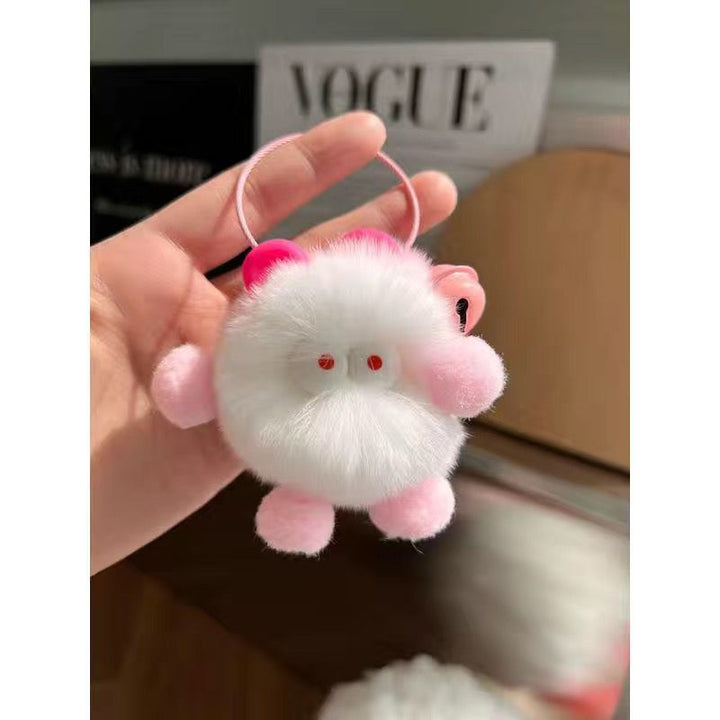 Cute Plush Monster Keychain Accessory Bowlift