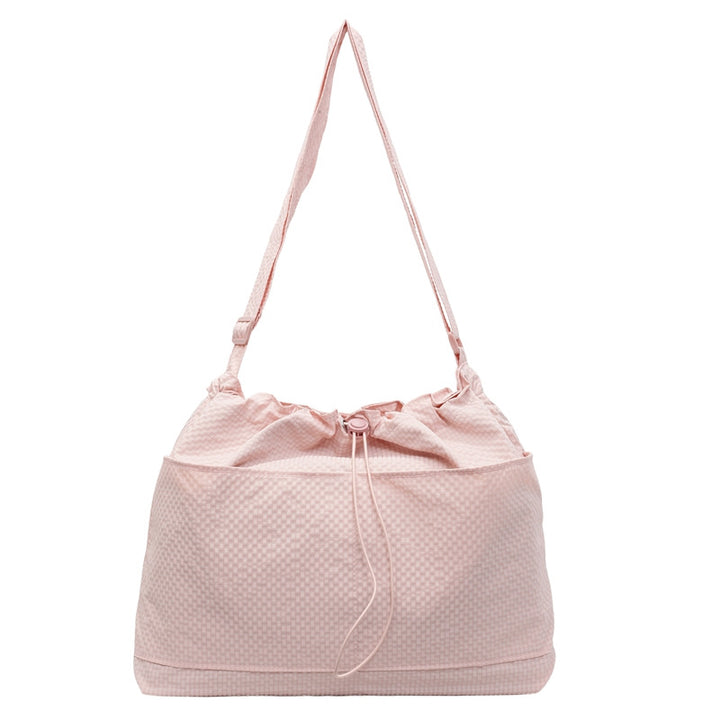 Lightweight Drawstring Weekend Tote Bowlift