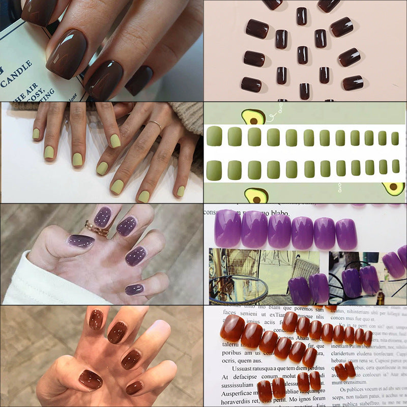 Glossy Press-On Nail Kit Bowlift