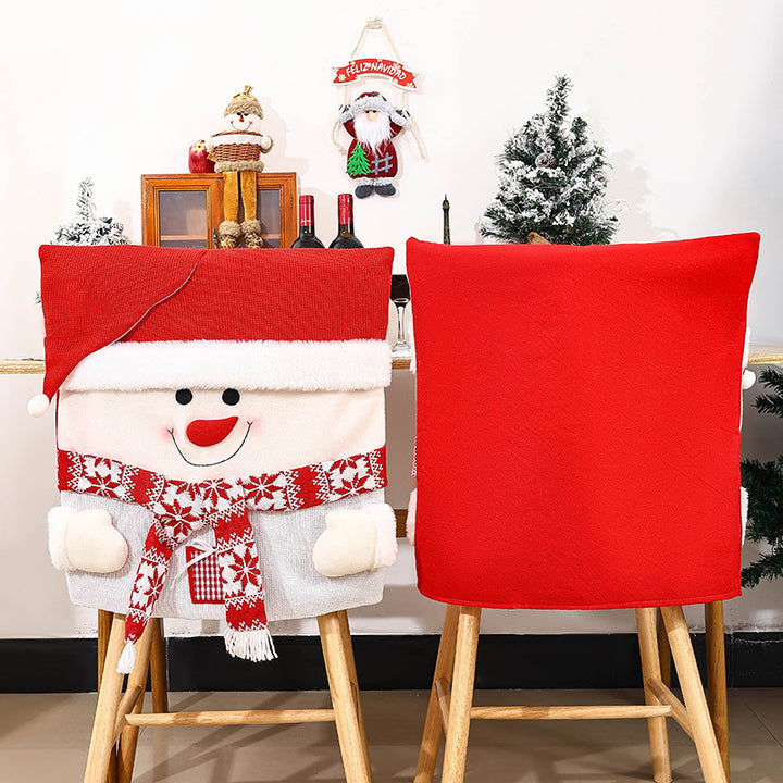 Festive Christmas Chair Cover Bowlift