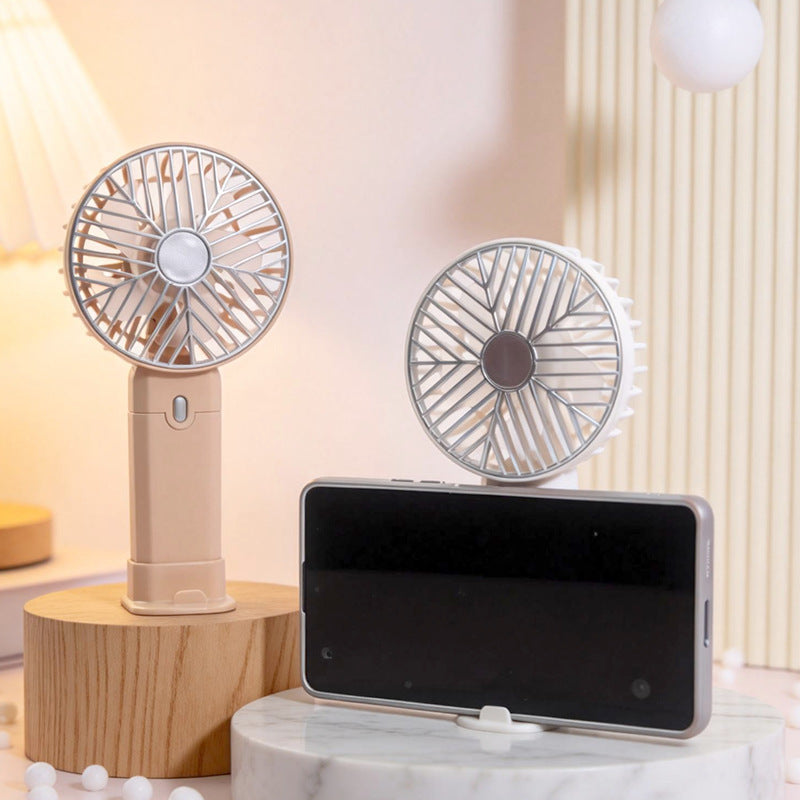 Portable battery-operated handheld fan with multiple speed settings Bowlift