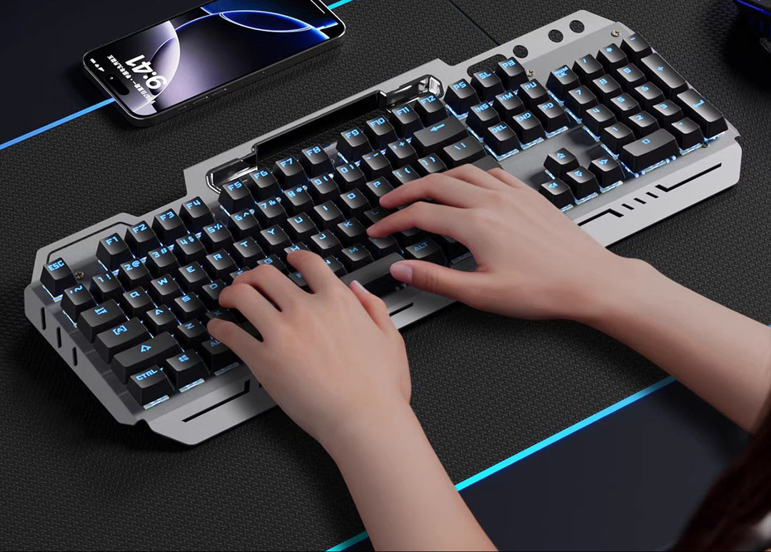 Gaming Keyboard and Mouse Set Bowlift
