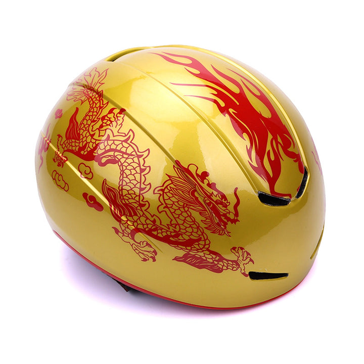 Decorative Fantasy Design Cycling Helmet Bowlift