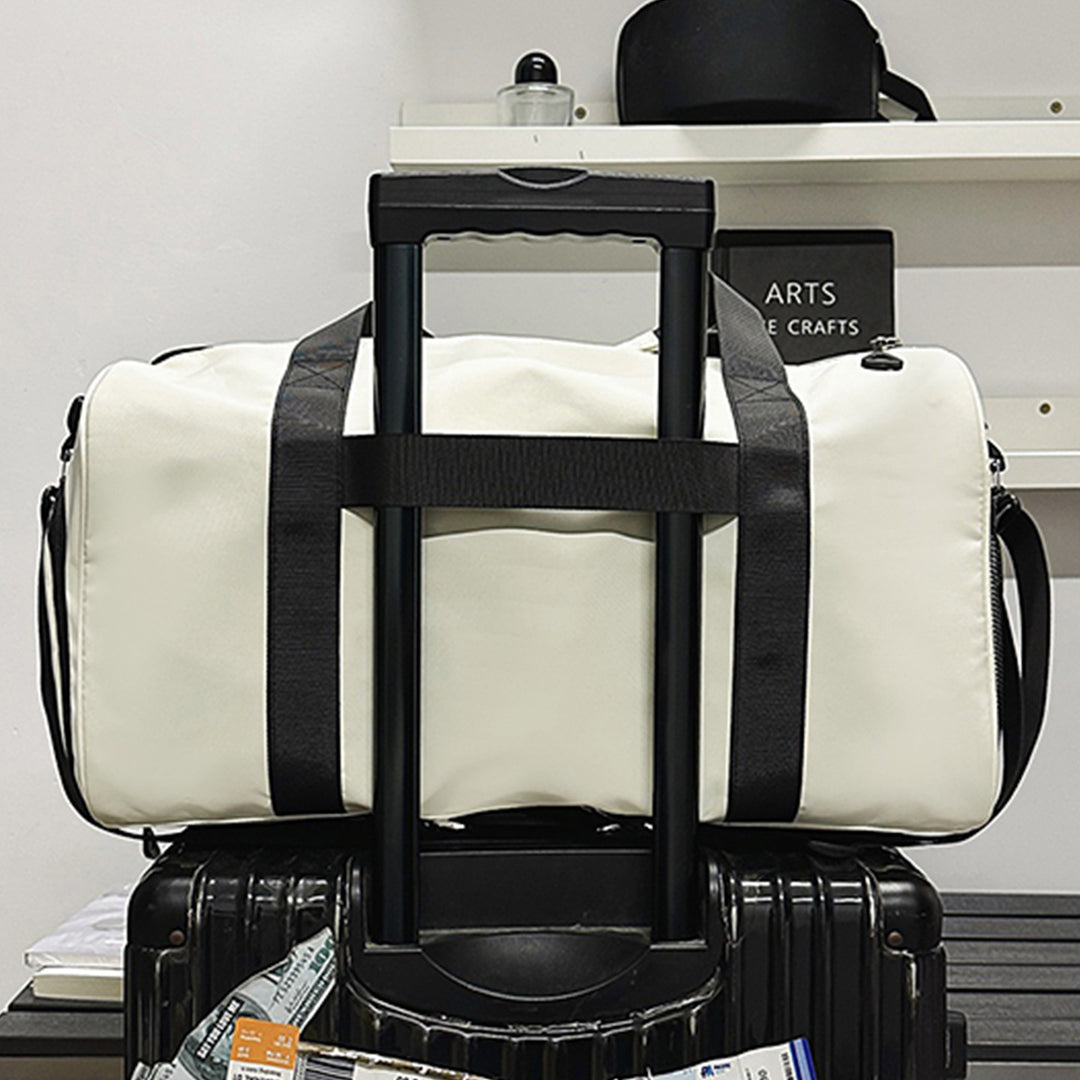 Fitness travel bag with practical organization Bowlift