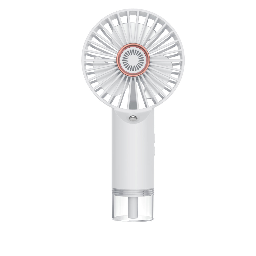 Ladies Portable Mini Fan with Water Mist Sprayer Bowlift