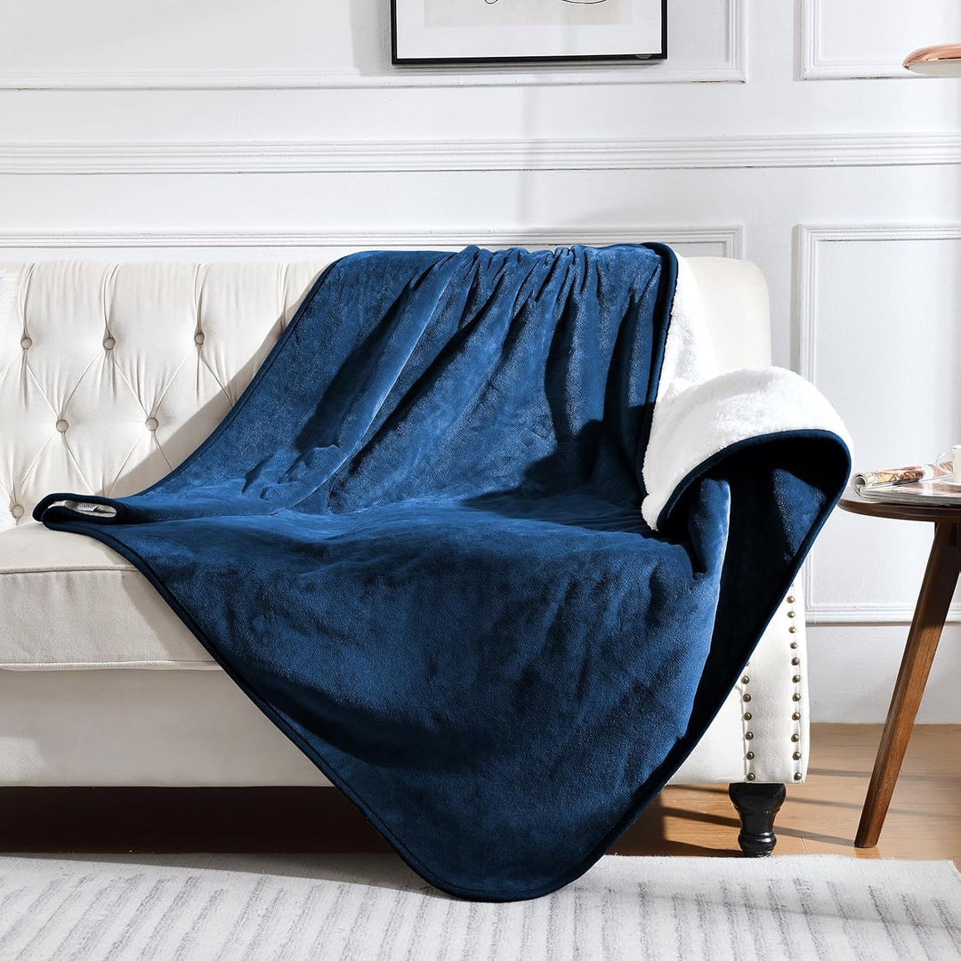 Ultra-Plush Sherpa Lined Blanket Bowlift