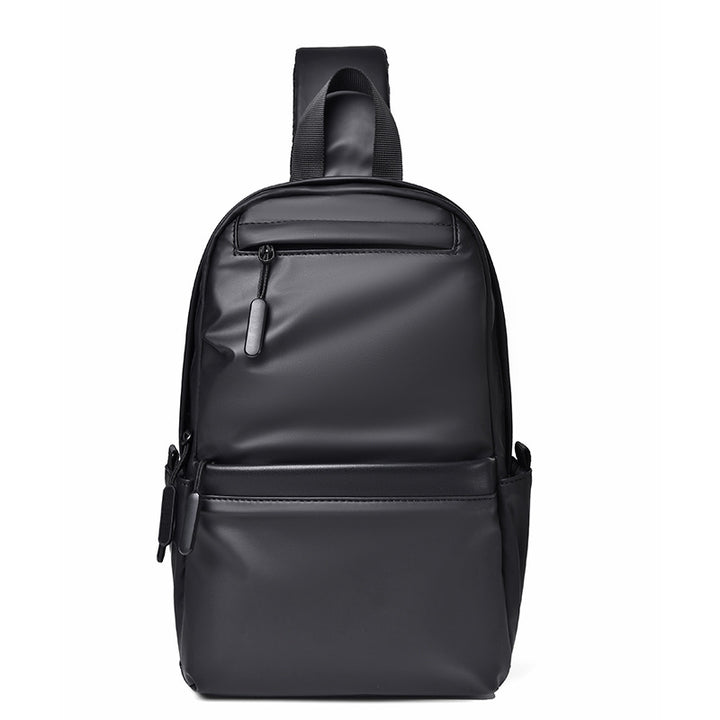 Compact sling backpack with multifunctional storage compartments Bowlift