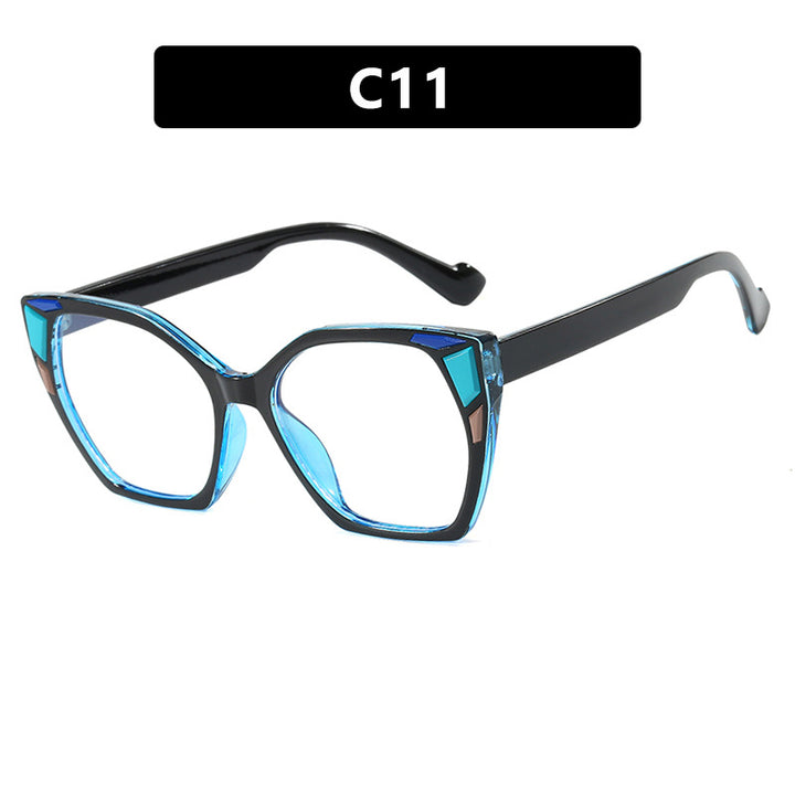 Women Fashionable Geometric Designer Glasses Bowlift