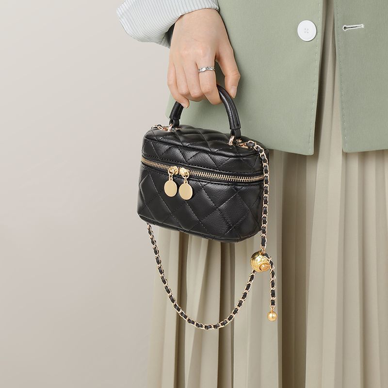 Quilted Mini Chain Handbag Bowlift