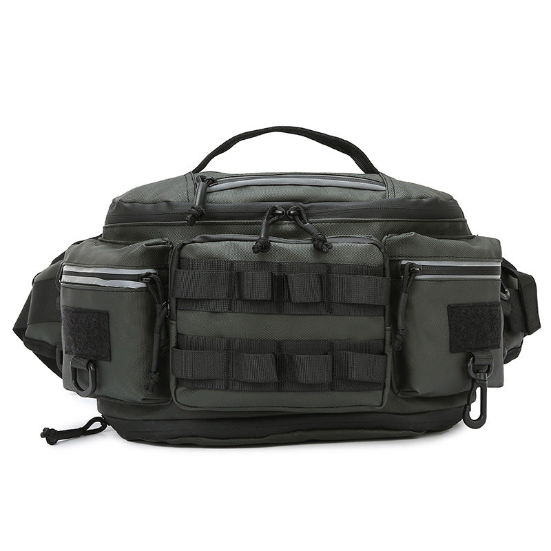 Compact Multi-Pocket Tactical Waist Bag Bowlift