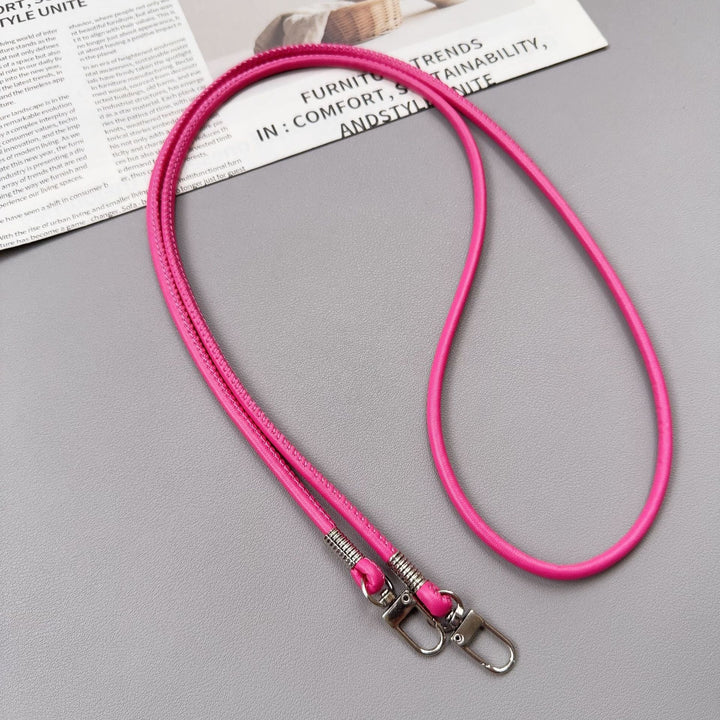 Durable Leather Double Strap Lanyard Bowlift